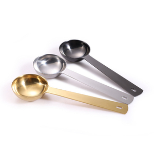 Ensemble de cuillères à mesurer vintage en métal, 4 pièces, manche en bois, outils de cuisine, lavage à la main uniquement, cuillère à mesurer durable - Product Image 5