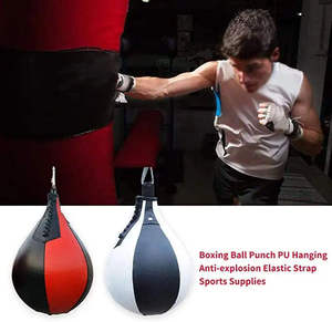 Balones de boxeo Elite para práctica y entrenamiento |   Pelota de reflejos de alta velocidad para mejorar el tiempo de reacción y la precisión - Product Image 4