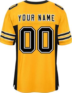 Camiseta de Fútbol Americano, Tejido Interlock, Sublimación, Logotipo Personalizado, Proveedor OEM, Ropa Deportiva Transpirable y Duradera - Product Image 4