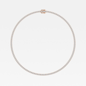 Collier tennis 20 CTW en diamants ronds de laboratoire à quatre griffes pour femme, bijoux de mode élégants et étincelants - Product Image 1