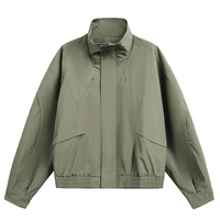 Vente directe d'usine, veste pour homme, style streetwear, vêtements de printemps et d'automne, design de vêtements de travail, vestes bomber décontractées pour homme