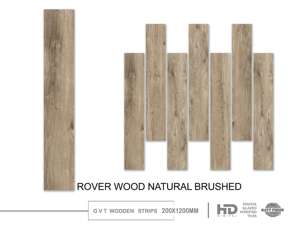 Azulejos de Porcelana Vitrificada con Acabado Digital de Primera Calidad, 20X120CM, para Decoración de Interiores y Uso en la Construcción - Product Image 2