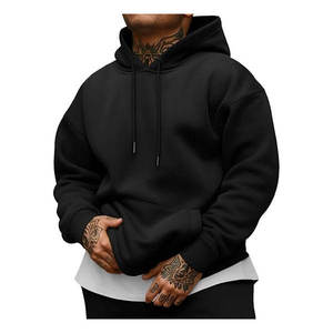 Sweat à capuche unisexe personnalisable en polyester et coton, léger, doux, technique, sportif, en molleton bouclette, séchage rapide - Product Image 1