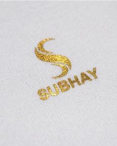 T-shirt blanc imprimé à l'écran unisexe |   Chemise d'été surdimensionnée en coton 100% premium 240 GSM SUBHAY - Product Image 2