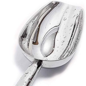 Cuchara para Hielo de Metal, Colección Elegante para Catering, Cuchara para Hielo de Metal Moderna, Accesorio de Bar, Diseño Reutilizable de Acero Inoxidable - Product Image 5