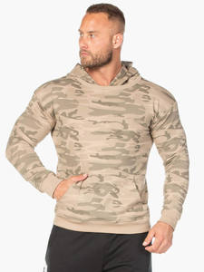 Sweat-shirts personnalisés en coton 550 grammes pour hommes, hiver, molleton épais, coupe-vent, respirant, écologiques, impression de logo en relief - Product Image 4