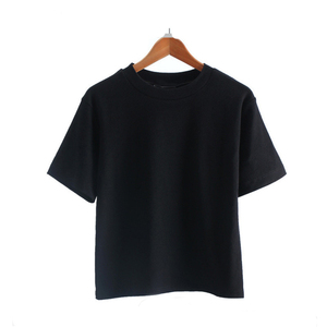 T-shirt unisexe respirant à col rond 100 % coton coupe ample, personnalisable, faible MOQ, nouvelle collection 2026, tendance actuelle en gros - Product Image 3