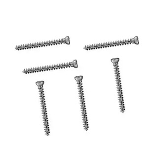 Tornillo Cancelado Veterinario de 4.0mm, Instrumentos Manuales para Cirugía Ósea Ortopédica, Juego de 100 Piezas de Acero Inoxidable Alemán de Alta Calidad - Product Image 3