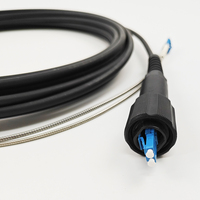 Kabel FIBERVISION PDLC FTTA CPRI, Perakitan Kabel Serat Optik, Kabel Patch Antena Luar Ruangan, Kabel Patch BBU RRU