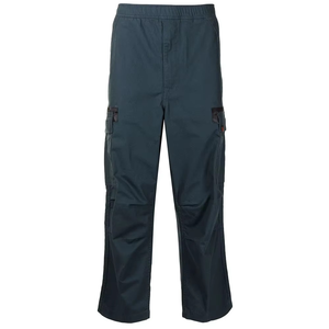 Pantalon cargo homme multi-poches, nouvelle conception premium, haute qualité, logo personnalisé, style streetwear, léger, effet usé. - Product Image 2