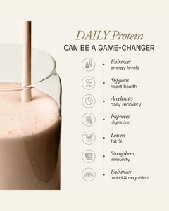 Proteína Vegana en Polvo de Chocolate Crudo, a Base de Plantas, para el Consumo Diario, Mezcla de Proteína Vegetal Natural para Batidos Nutritivos - Product Image 3