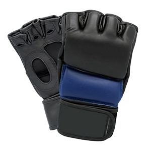 Adjustable Fingerless Gym Fitness <b>Gloves</b> PU Leather Half Finger Weightlifting <b>Gloves</b> Blue Black Wrist Strap Weightlifting <b>Gloves</b> - Product Image 2