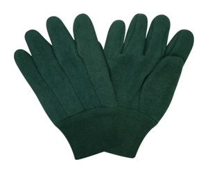 Guantes de trabajo de 24oz, verdes, de forro polar, con puño de punto, para trabajo pesado, cálidos y de seguridad, al por mayor - Product Image 6