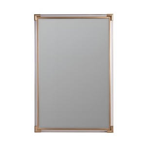 Achetez des miroirs muraux de qualité supérieure avec cadre en métal de forme rectangulaire, style tendance, en vente. - Product Image 1