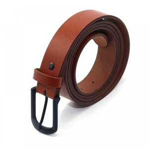Cinturón Casual de Cuero Vacuno para Hombre de RAHRAJ ENTERPRISES, Ajustable, con Hebilla de Calavera de Aleación, 3.5cm de Ancho, 110cm de Largo, Duradero - Product Image 1