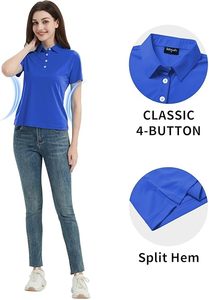 Polo classique brodé personnalisé de haute qualité 100 % coton pour hommes et femmes, idéal pour le golf - Product Image 4
