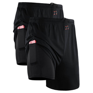 Pantalones Cortos Deportivos con Logotipo Personalizado OEM, Tela de Poliéster de Secado Rápido, Pantalones Cortos de Entrenamiento Deportivo, Fabricante y Proveedor de Ropa Deportiva - Product Image 6