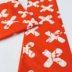 Tissu en coton 100% imprimé à la cire africaine style Kenya, motif culturel pour l'artisanat textile et la mode - Product Image 1