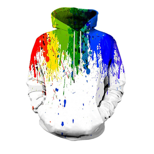 Sudadera con Capucha Personalizada BASRA SPORTS para Hombre, Sublimada, con Estampado de Hojas, Forro Polar, Manga Larga, Transpirable, Deportiva, Informal, para Gimnasio y Aire Libre - Product Image 1
