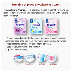 ไฮยีน ไฮยีน ไฮยีน วิโอเล็ต ซอฟท์ แฟรแกรนซ์ 8 กรัม เม็ดน้ำหอมปรับผ้านุ่ม กลิ่นหอมสดชื่น ด้วยสารทำความสะอาดระดับพรีเมียม - Product Image 3