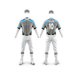 Uniformes de Béisbol Personalizados, Impresión de Camisetas en Blanco, Uniformes de Béisbol Económicos, Camisetas Sublimadas - Product Image 1