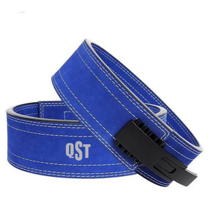 Ceinture de soutien lombaire en cuir artificiel robuste pour la musculation et le bodybuilding - Antidérapante unisexe - Product Image 1