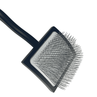 EVERSHARP Brosse démêlante professionnelle à picots longs en fer, écologique, simple, en acier inoxydable, petite taille pour chats et chiens