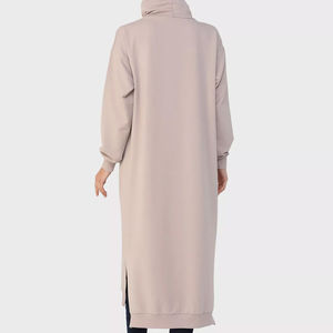 Sudaderas con Capucha de Punto Largo de Alta Calidad 100% Poliéster para Mujer, Anti-pilling, con Logotipo Frontal, Ideales para Invierno - Product Image 2