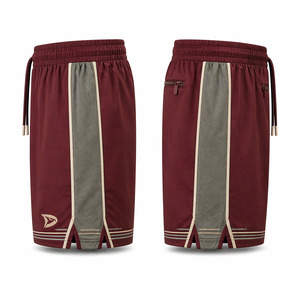 Pantalones Cortos de Pickleball Color Granate, de Secado Rápido, con Inserciones de Malla Transpirable y Refrigerante - Product Image 3