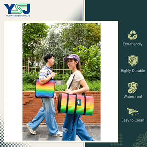 Tapis d'extérieur pliables en polypropylène 100% résistant à l'eau et à la corrosion, design élégant, haute qualité, pour pique-nique/plage - Product Image 3