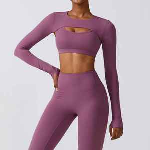 Nouvelle Arrivée 2026 – Ensemble de Sport Respirant avec Soutien-Gorge et Legging de Yoga Sans Coutures à Impression Sublimée Intégrale, Fabriqué au Pakistan (OEM/ODM) - Product Image 6