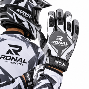 Men's Summer Stunners <b>BMX</b> Racing <b>Gloves</b> Quality Genuine Leather for Full Hand Protection Breathable Function in best sale - Product Image 4
