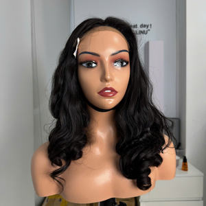 Peluca de Cabello Humano Vietnamita de Lujo, Precio de Fábrica al Por Mayor, Cabello Natural Ondulado de Color Natural para Mujeres, Producto Capilar de Moda - Product Image 2