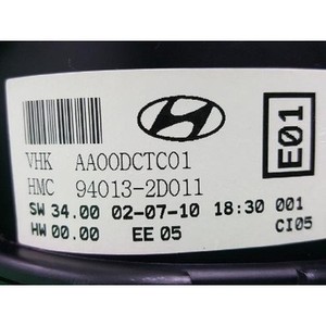 ชุดหน้าปัดเรือนไมล์มือสอง Avante รุ่น 940132D011 - Product Image 4