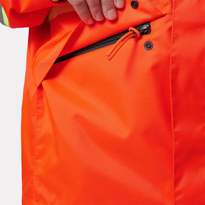 Vestes de travail réfléchissantes à haute visibilité pour hommes, vêtements de sécurité chauds pour la circulation, vêtements de travail, veste de sécurité pour la construction - Product Image 6