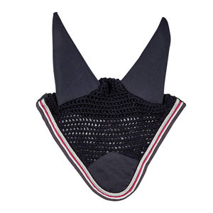 High Quality Customized Design Multi Color Polyester Full Size Horse Fly Veil Ear Bonnet <b>Equestrian</b> Riding Product - Product Image 5