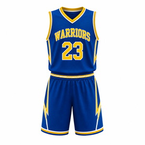 Conjunto de Uniforme de Baloncesto Sublimado Personalizado, Camisetas y Pantalones Cortos de Tela de Malla Transpirable de Secado Rápido, Impresión de Logotipo del Equipo OEM, Ropa Deportiva - Product Image 2
