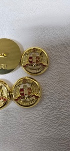 Wholesale Best Quality KAPPA ALPHA PSI Fraternity Custom Buttons for <b>blazers</b> in Gold color 8 Buttons - Product Image 4
