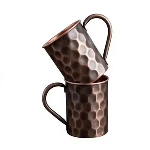 Premium Pure Copper Mug Custom Printed Design Food Safe for <b>Beers</b> Mints Drinks for Restaurant Use Includes Straw Accessory - Product Image 4