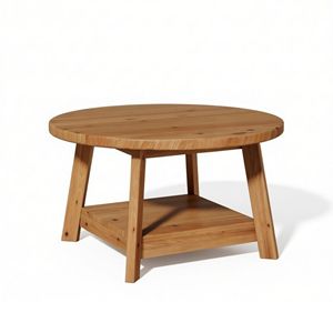Tavolino Rustico Fatto a Mano per Soggiorno, Eleganti Tavolini da Caffè Moderni con Design Pieghevole, Stile Accento per Casa e Ufficio con Funzione di Archiviazione - Product Image 2