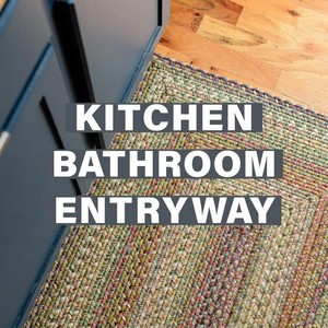 Rectangle Braided Jute Area <b>Rug</b> Geometric Pattern Bohemian Style Non-Slip Rubber Backing Living Room Home Use - Product Image 3