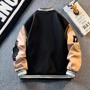 แจ็คเก็ตวาร์ซิตี้ฤดูหนาวแบบยูนิเซ็กซ์ กันลม ผลิตจากวัสดุรักษ์โลก บุด้วยขนสัตว์ คอตั้ง โลโก้ด้านหน้า สไตล์ไฮสตรีท สำหรับผู้ชายและผู้หญิง - Product Image 3