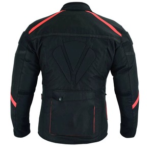 Veste textile légère pour moto, très demandée, pour le tourisme, avec plusieurs poches et coupe flexible pour un confort optimal, vestes Cadura - Product Image 2