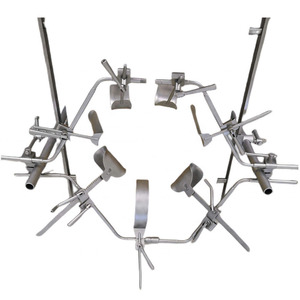 Premium Steel Thompson Retractor Complete <b>Set</b> for Orthopedic/General/Abdominal Surgeries Manual Table Mounted CE Surgical - Product Image 3