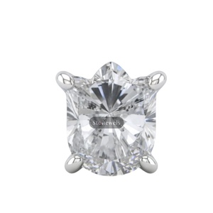 GIA ได้รับการรับรอง0.5 10ct Def VVS ห้องทดลองปลูกเพชร TULIP ทองคำชั้นดี925สเตอร์ลิงชุบเงินเป็นของขวัญสำหรับเขา - Product Image 1