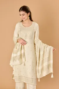 SAFAA: Edición de Trajes de Lujo para Mujer con Bordado Zardozi - Product Image 6