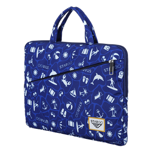 Slim Lightweight Laptop Bag Waterproof Polyester Business Briefcase <b>Computer</b> Protection <b>Case</b> 15.6 Inch <b>for</b> Daily Office Travel - Product Image 5