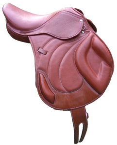 Silla de Montar Inglesa de Cuero de Alta Calidad para Equitación Profesional, Salto y Doma, Duradera, Personalizable para Entrenamiento - Product Image 1