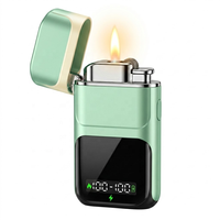 Briquet électronique coupe-vent rechargeable USB Type-C le plus vendu, prix d'usine en gros, allumage rapide pour cigarettes, conception à charge rapide