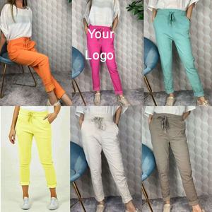 High Quality Custom Design Cotton Fleece Multi-Color Women's <b>Jogger</b> Trouser Latest BD Active Bottoms Cheap Wholesale Price - Product Image 1